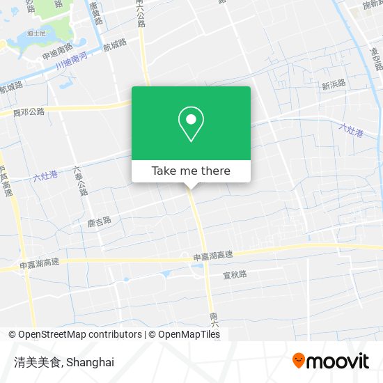 清美美食 map