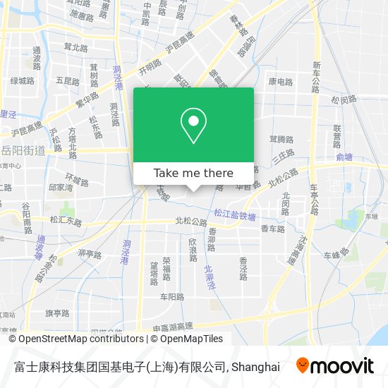 富士康科技集团国基电子(上海)有限公司 map