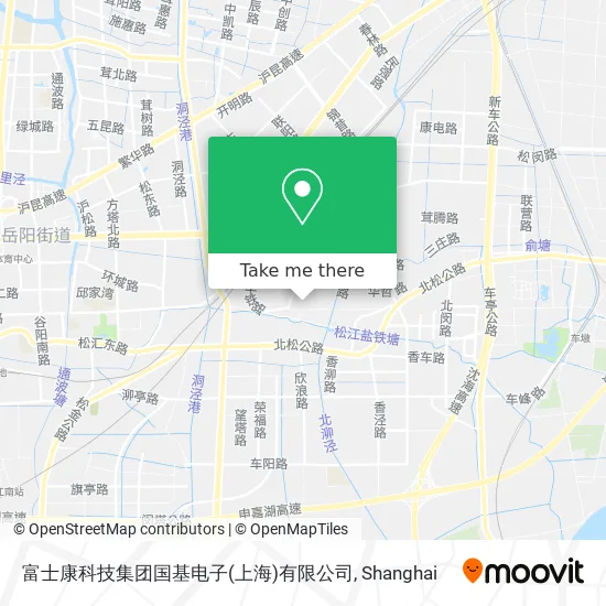 富士康科技集团国基电子(上海)有限公司 map