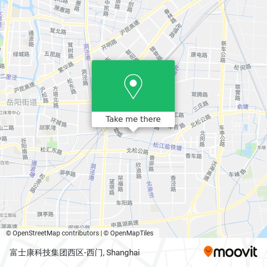 富士康科技集团西区-西门 map
