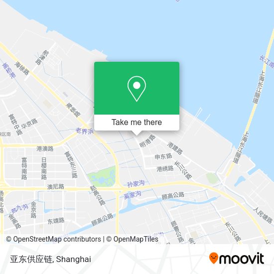 亚东供应链 map