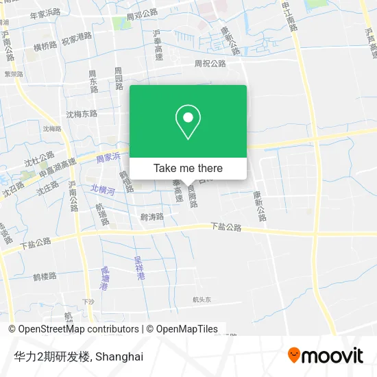 华力2期研发楼 map