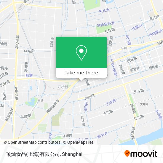 顶灿食品(上海)有限公司 map