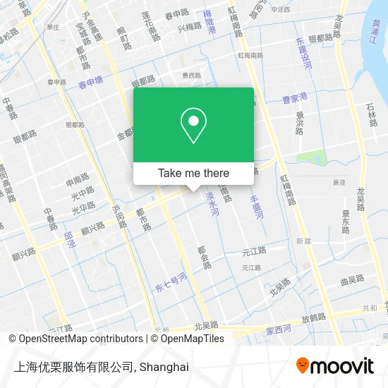 上海优栗服饰有限公司 map