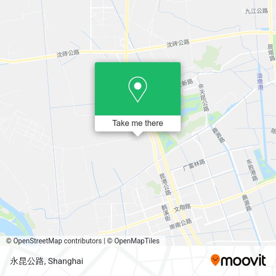 永昆公路 map