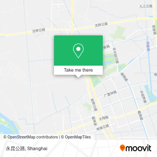 永昆公路 map