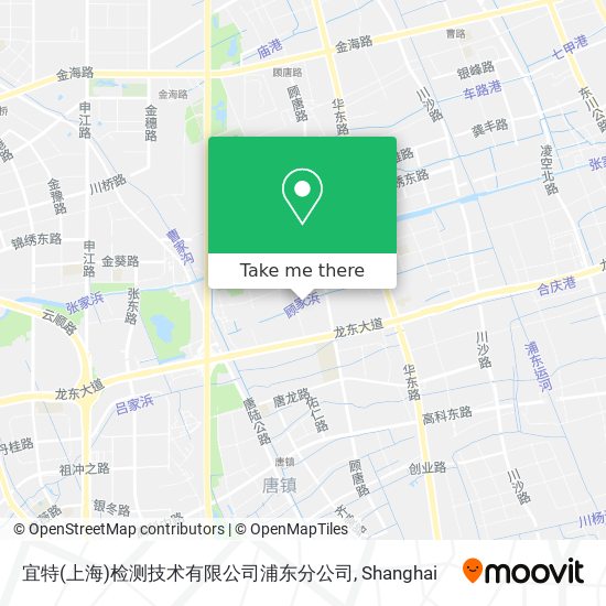 宜特(上海)检测技术有限公司浦东分公司 map