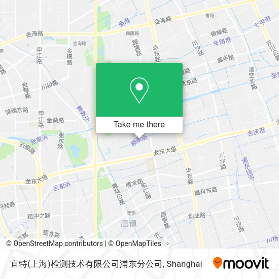 宜特(上海)检测技术有限公司浦东分公司 map