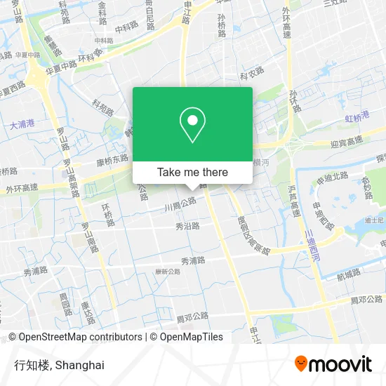 行知楼 map