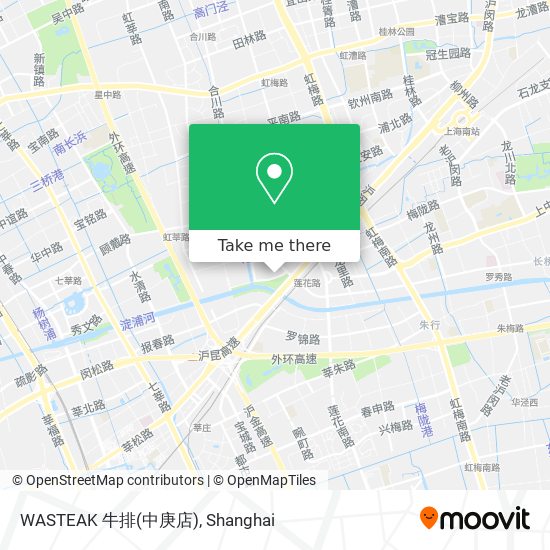WASTEAK 牛排(中庚店) map