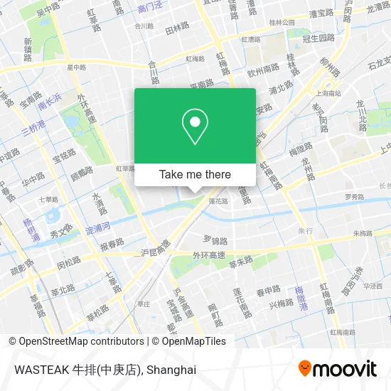 WASTEAK 牛排(中庚店) map