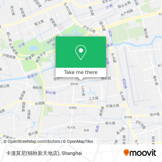 卡漫莫尼(锦秋新天地店) map