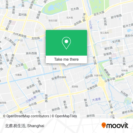 北蔡易生活 map