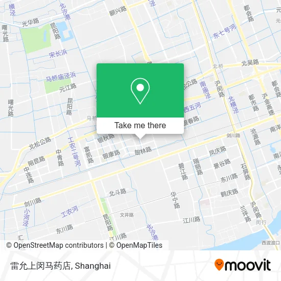 雷允上闵马药店 map