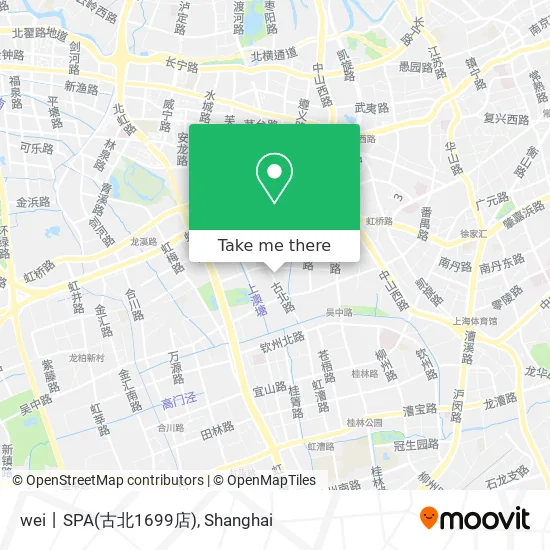 wei丨SPA(古北1699店) map