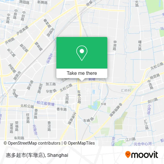 惠多超市(车墩店) map
