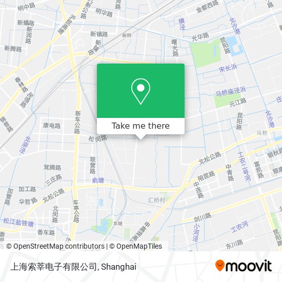 上海索莘电子有限公司 map