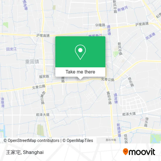 王家宅 map