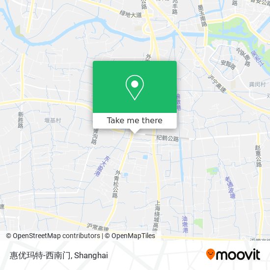 惠优玛特-西南门 map