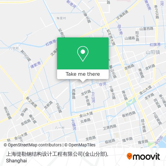 上海缇勒钢结构设计工程有限公司(金山分部) map
