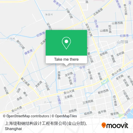 上海缇勒钢结构设计工程有限公司(金山分部) map