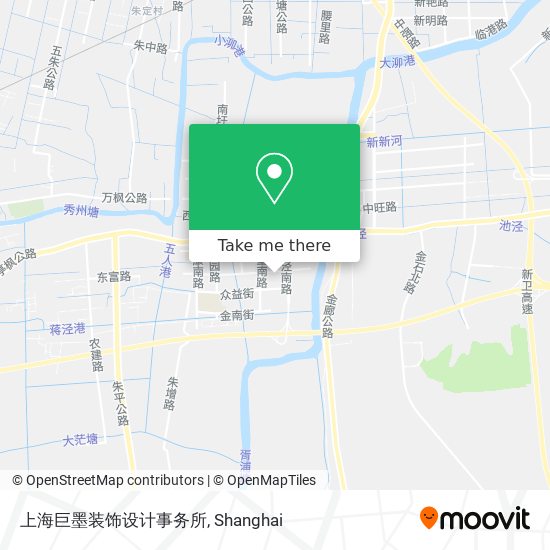上海巨墨装饰设计事务所 map