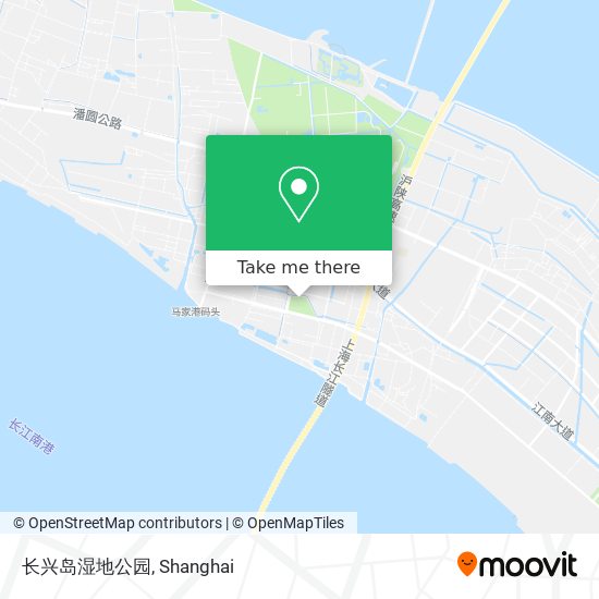 长兴岛湿地公园 map