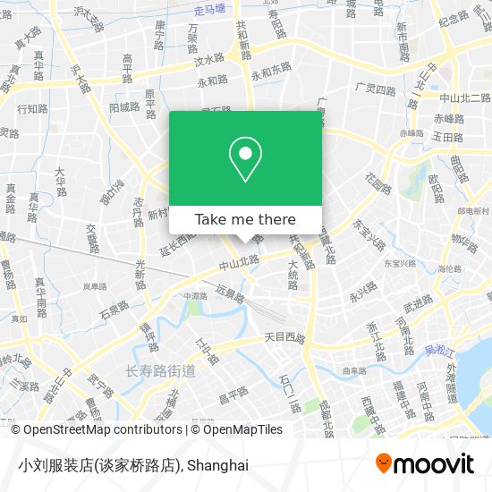 小刘服装店(谈家桥路店) map