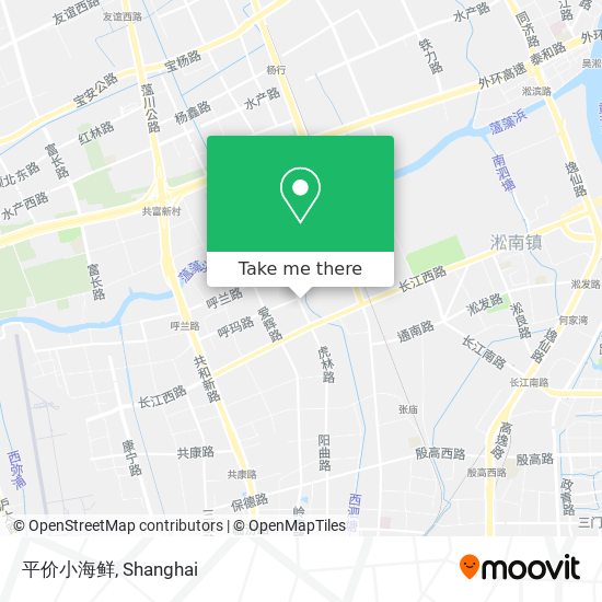 平价小海鲜 map
