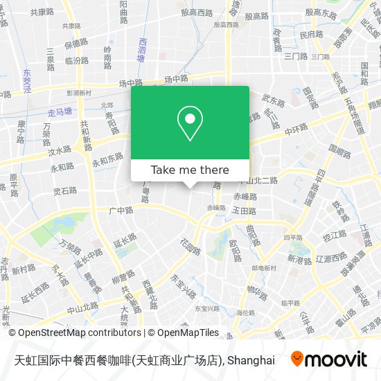 天虹国际中餐西餐咖啡(天虹商业广场店) map