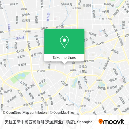 天虹国际中餐西餐咖啡(天虹商业广场店) map