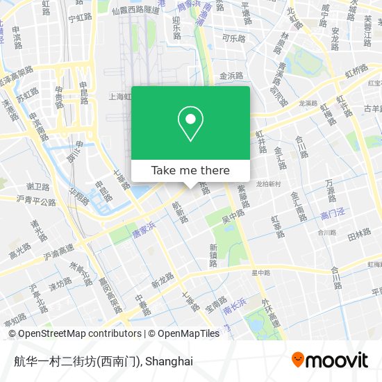 航华一村二街坊(西南门) map