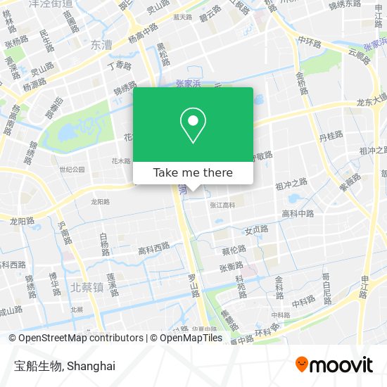 宝船生物 map