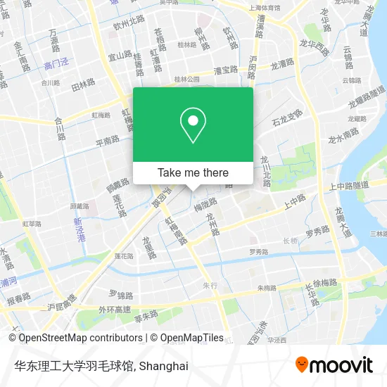 华东理工大学羽毛球馆 map