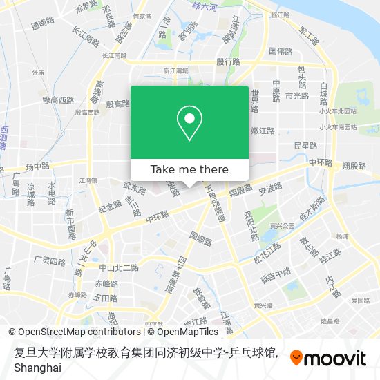 复旦大学附属学校教育集团同济初级中学-乒乓球馆 map