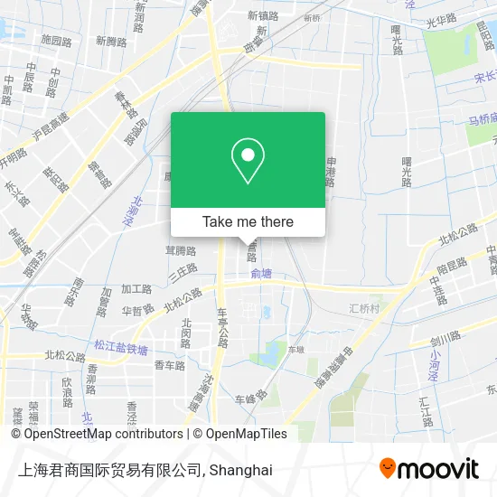 上海君商国际贸易有限公司 map
