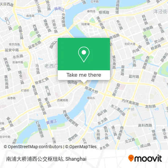 南浦大桥浦西公交枢纽站 map