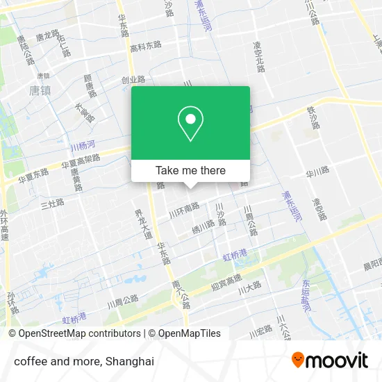coffee and more map