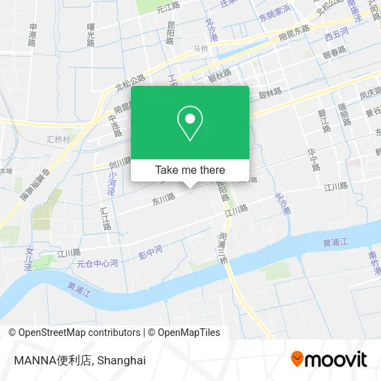 MANNA便利店 map