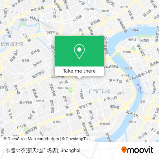 奈雪の茶(新天地广场店) map