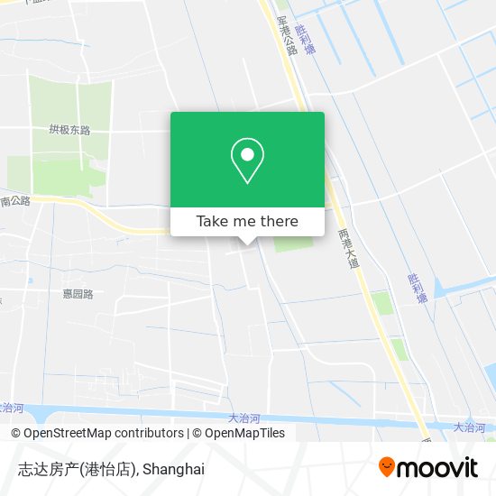 志达房产(港怡店) map