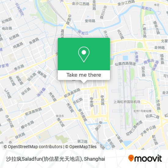 沙拉疯Saladfun(协信星光天地店) map