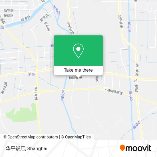 华平饭店 map