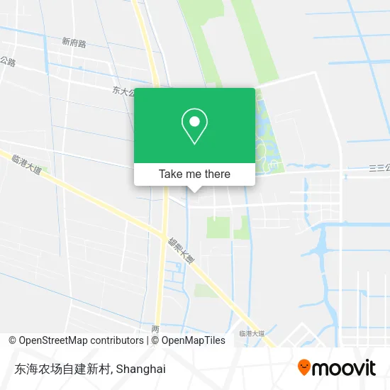 东海农场自建新村 map