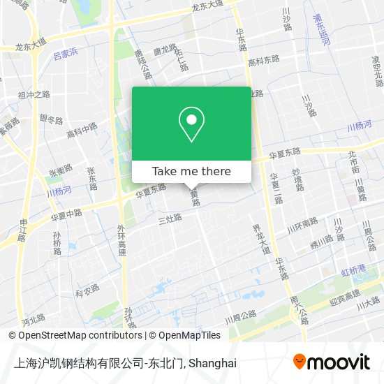 上海沪凯钢结构有限公司-东北门 map