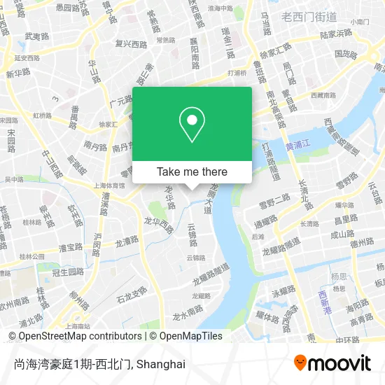 尚海湾豪庭1期-西北门 map
