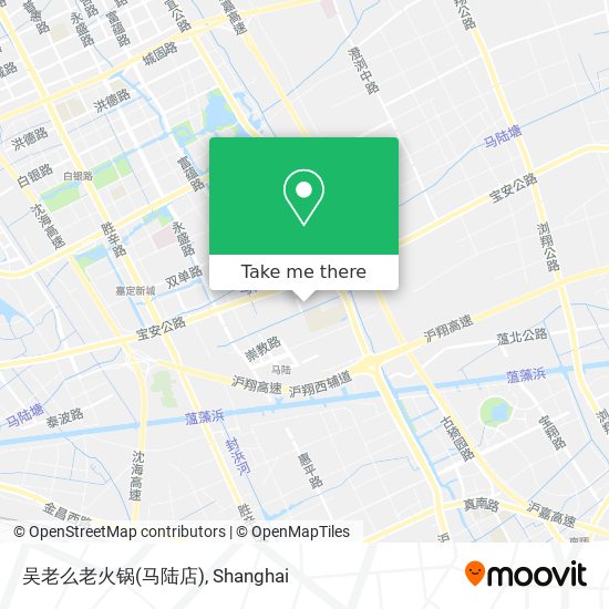 吴老么老火锅(马陆店) map