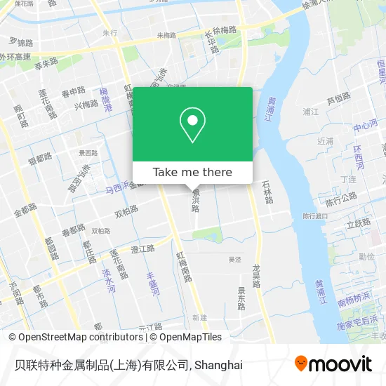 贝联特种金属制品(上海)有限公司 map