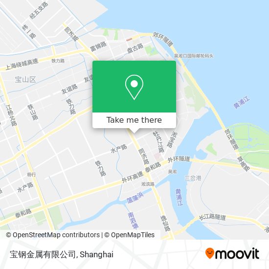 宝钢金属有限公司 map