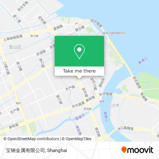 宝钢金属有限公司 map